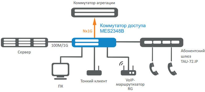   ethernet- MES2348P 